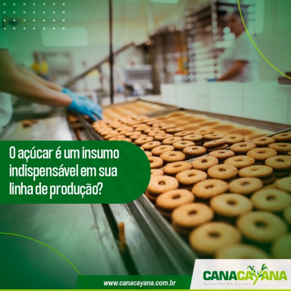 O açúcar é um insumo indispensável em sua linha de produção?